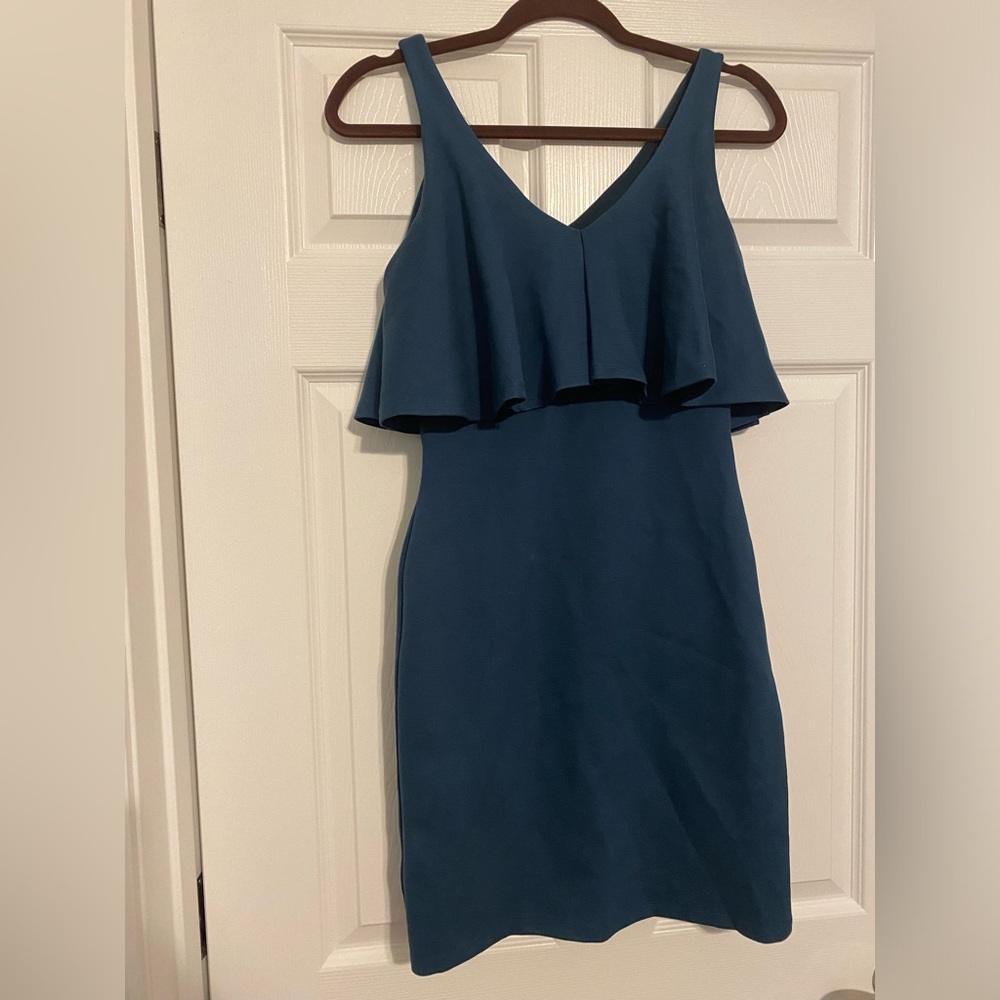 GIANNI BINI Cocktail Dress w/ Ruffle